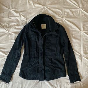 Abercrombie & Fitch Navy Utility Jacket